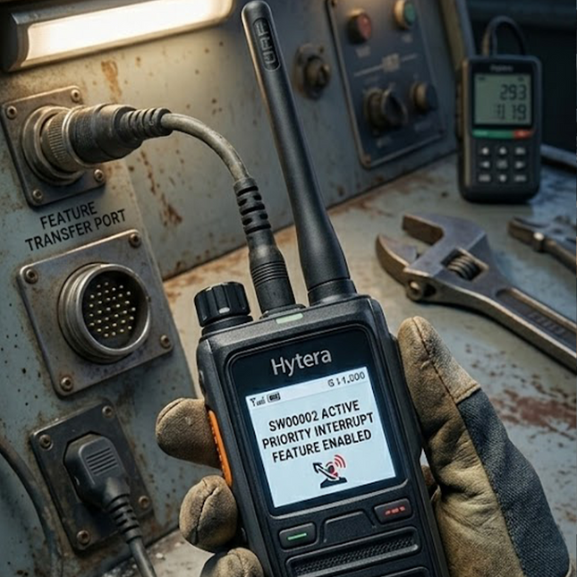 Hytera SW00052 Priority Interrupt Feature License