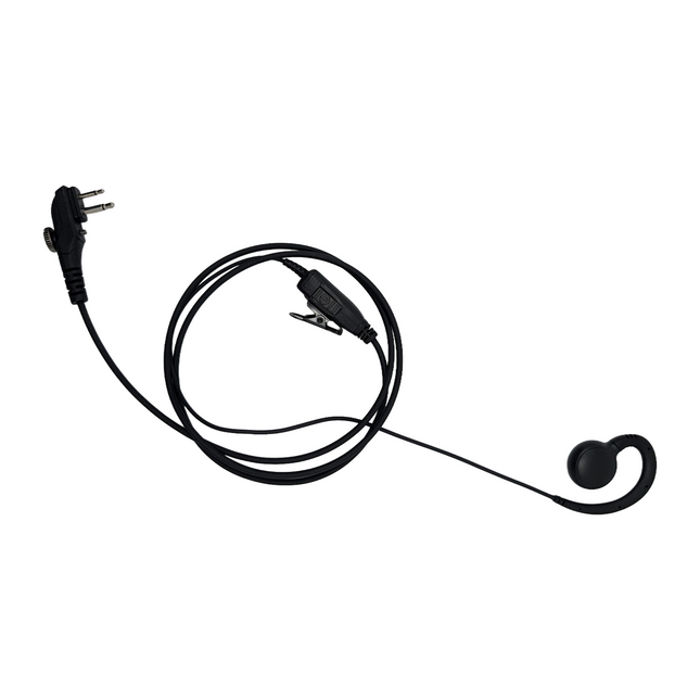 Atlantic Radio SWVL1W-H4-ECO 1-Wire Swivel Earpiece - Economical; Comfortable for Hytera Radios