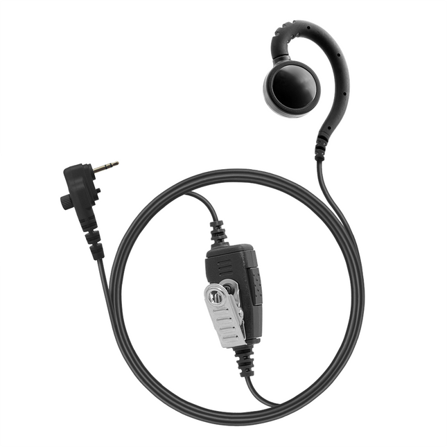 Atlantic Radio SWVL1W-H5 Swivel Earpiece with 1-Pin Connector