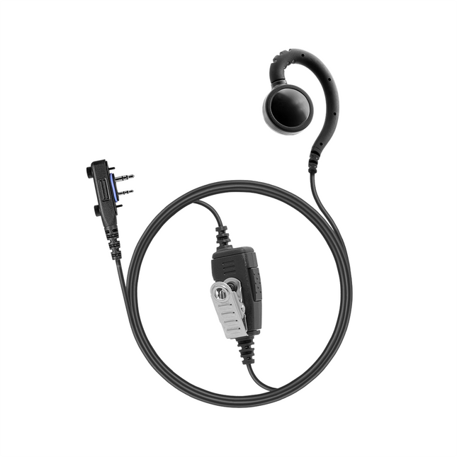 Atlantic Radio SWVL1W-S3B 1-Wire Swivel Earpiece for Icom Radios