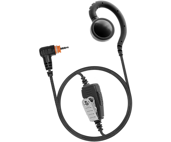 イヤホン SympathieWorks sw41 Atlantic Radio SWVL+1W-M14 Swivel Earpiece with PTT