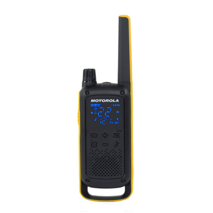 Motorola TALKABOUT T470 FRS Two-Way Radio - Weatherproof with Extended Range and Alerts