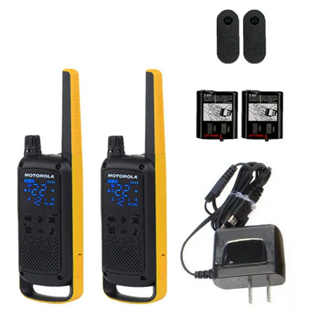 Motorola TALKABOUT T470 FRS Two-Way Radio - Weatherproof with Extended Range