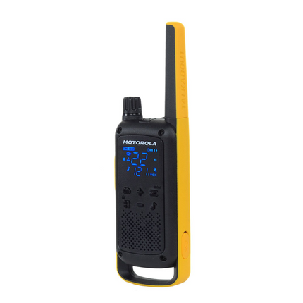 Motorola TALKABOUT T470 FRS Two-Way Radio - Weatherproof with Extended Range and Alerts