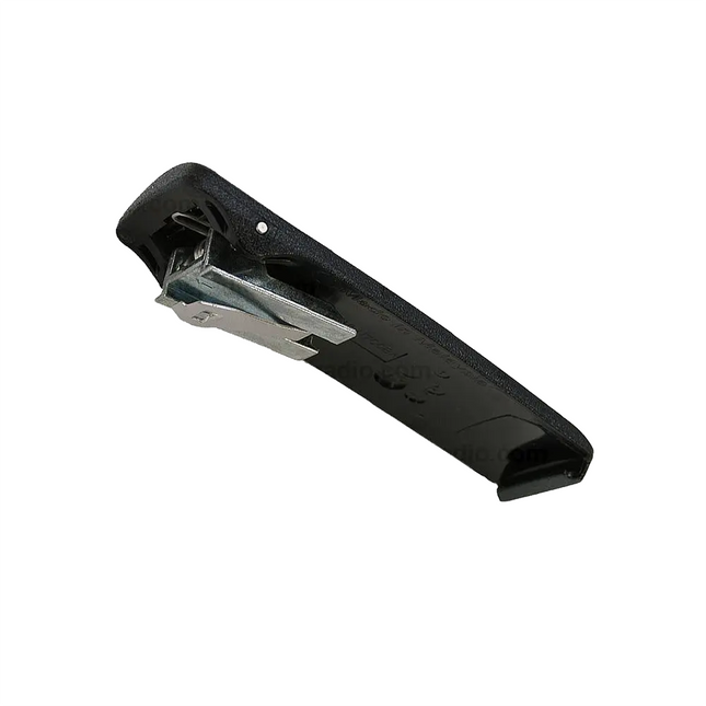 Side profile illustrating the flush mounting geometry and slide-on utility mechanism of the Icom MBB1.