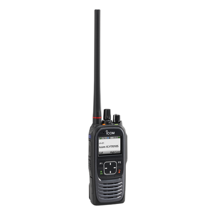 Icom F7040S P25 Trunking Compact Portable Two-Way Radio | Display & Keypad