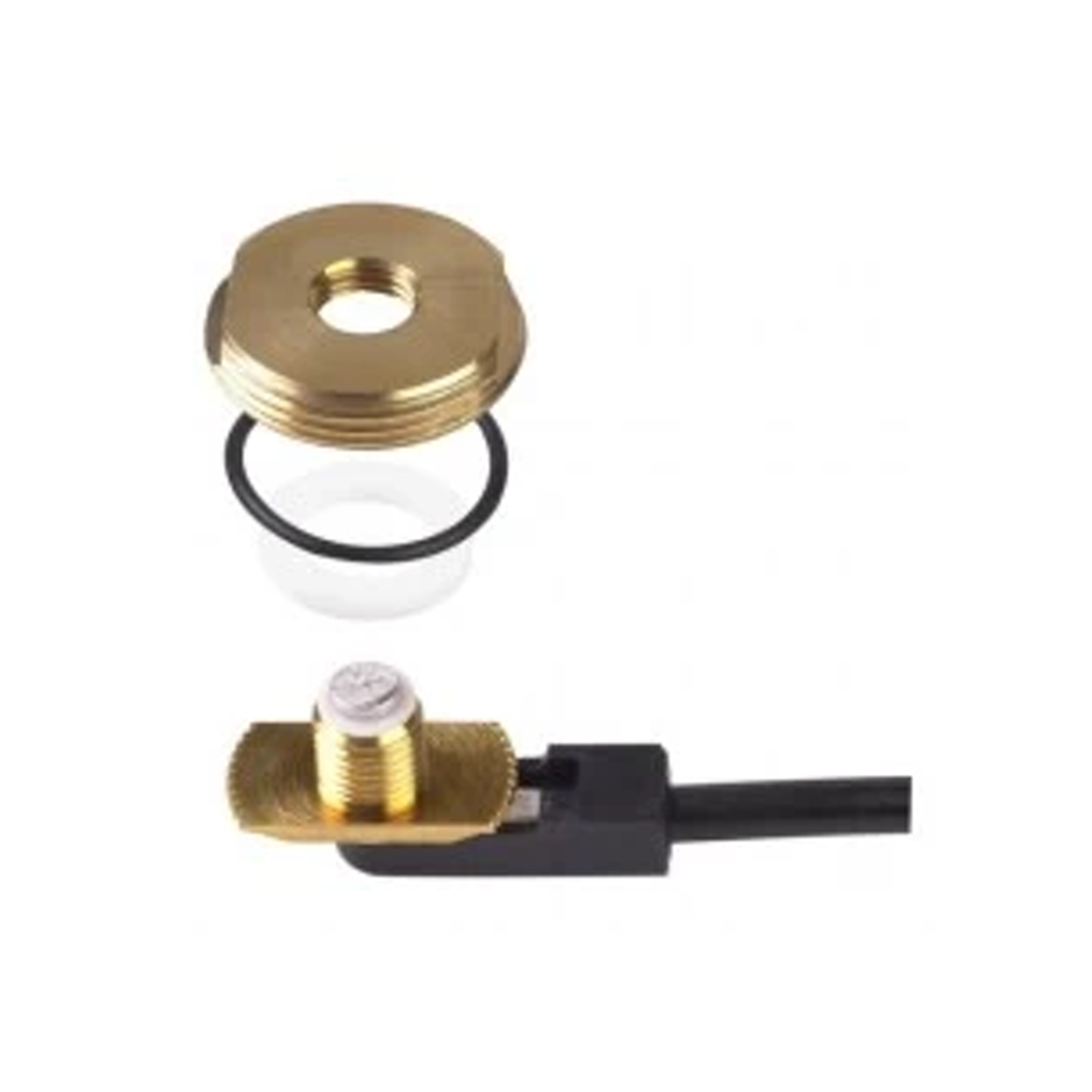 PCTEL BMA-NC (Maxrad) Brass NMO Mount with 17 Feet of RG58