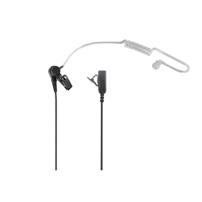 Atlantic Radio Acoustic Tube Earpiece 1-Wire PTT & Mic Cable - (AR01S) - Atlantic Radio Communications Corp.