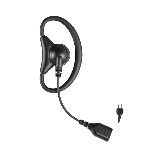 Atlantic Radio SL-DRA-AR Snaplock Adjustable D-Ring Earpiece with Flexible Rubber - Atlantic Radio Communications Corp.