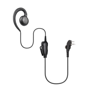 Atlantic Radio Swivel Earpiece 1-Wire PTT & Mic Cable - (AR01S) - Atlantic Radio Communications Corp.