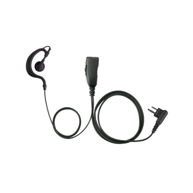 EH1WB-H4 (ECO) - Atlantic Radio 1-Wire Ear Hook Earpiece with PTT/MIC