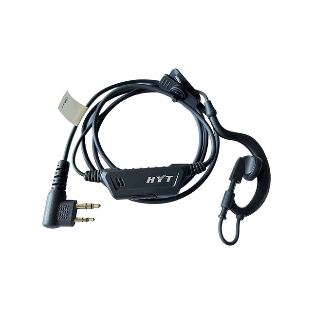Hytera EHM04-A Ear Hook Earpiece for Portable Two-Way Radios