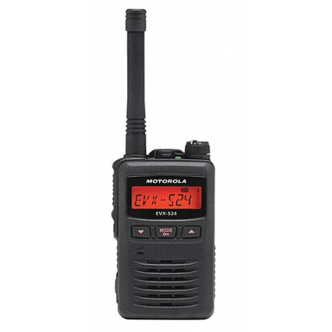 EVX-S24 - Motorola Portable Two-Way Radio has Compact & Durable Design