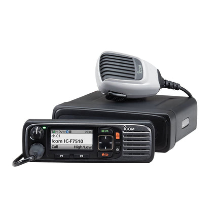 Icom F7510 VHF P25 Mobile Two-Way Radio | GPS & Bluetooth