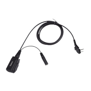 Hytera ACM-01 PTT and Microphone Cable for Hytera Earpieces (3.5mm) - Atlantic Radio Communications Corp.