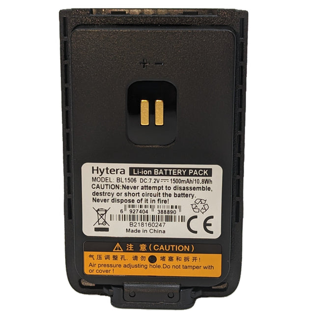 Hytera BL1506 Battery for the BD502i, BD552i & BD612i - Lithium Ion 1500mAh