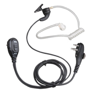 Hytera EAM12 Transparent Acoustic Tube Earpiece With On-MIC PTT and VOX Switch - Atlantic Radio Communications Corp.