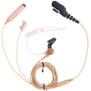 Hytera EAN17 3-Wire Surveillance Earpiece With Transparent Acoustic Tube - Atlantic Radio Communications Corp.