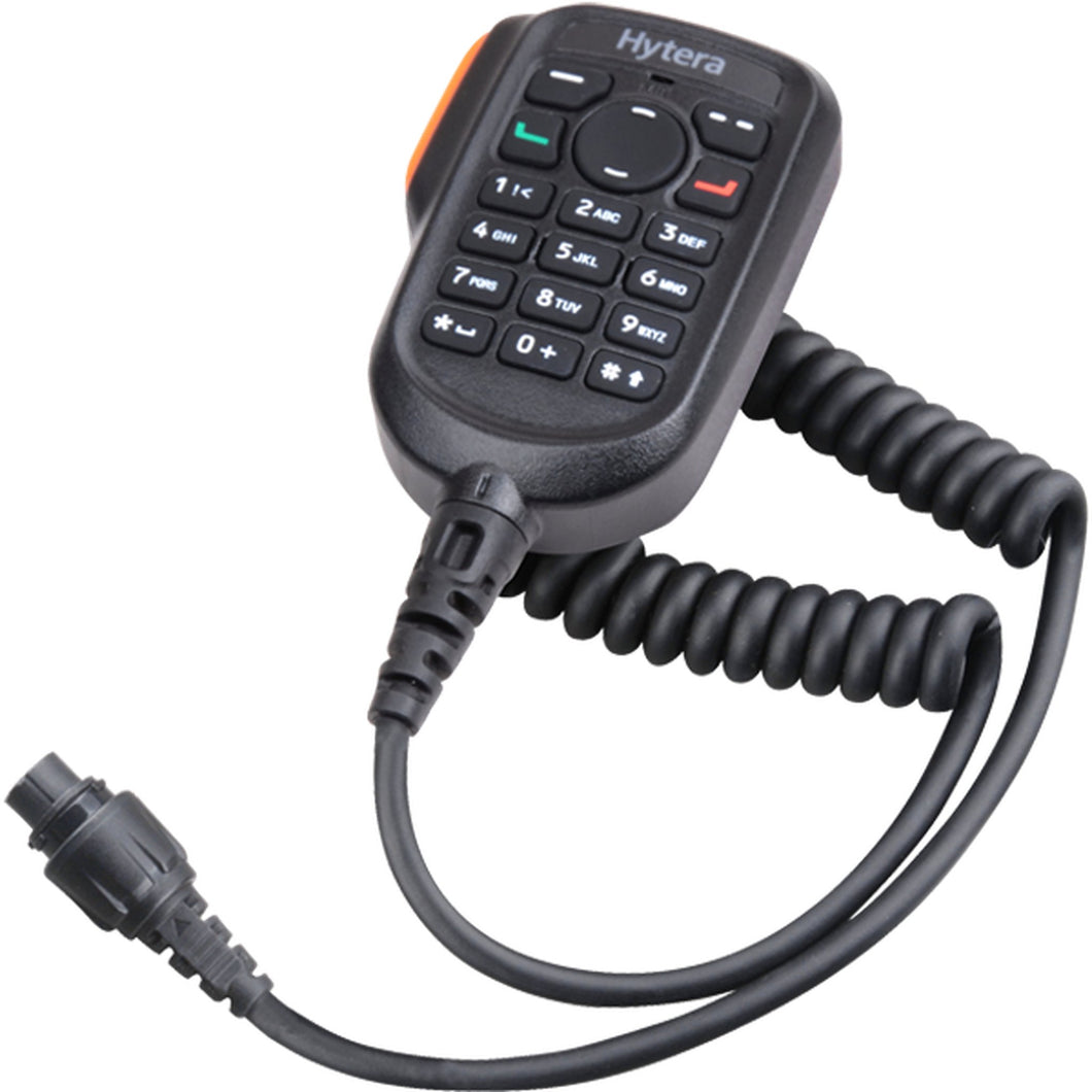 Hytera SM19A1 Palm Microphone With Programmable Keys & Emergency Call Button - Atlantic Radio Communications Corp.