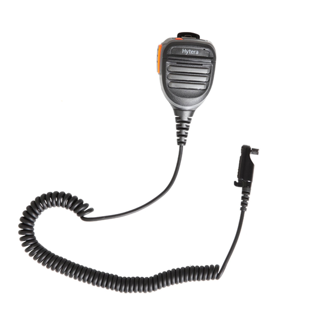 Hytera SM26N1 Speaker Microphone with Emergency Button and IP67 Rating - Atlantic Radio Communications Corp.