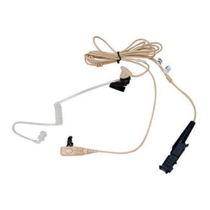 Motorola PMLN7270A Earpiece for Two Way Radio - 2-Wire Surveillance Kit - Beige - Atlantic Radio Communications Corp.