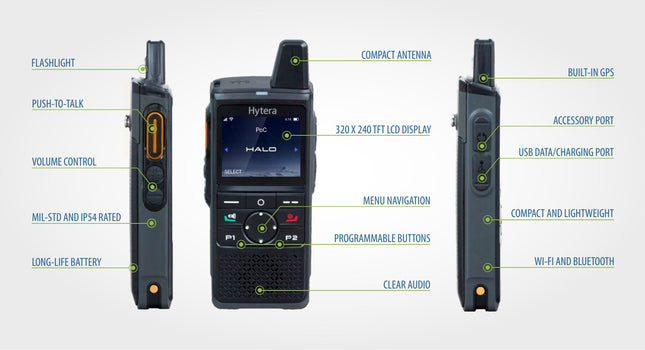 PNC370 Push-to-Talk Over Cellular Radios - Atlantic Radio Communications Corp.
